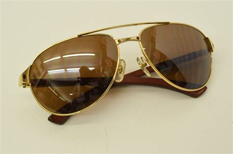 cartier sunglasses santos replica|cartier santos dumont sunglasses wood.